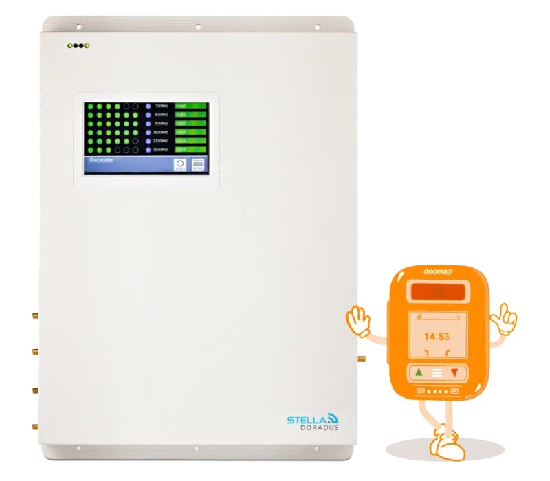 Dispositif PTI avec répéteur Stella Doradus