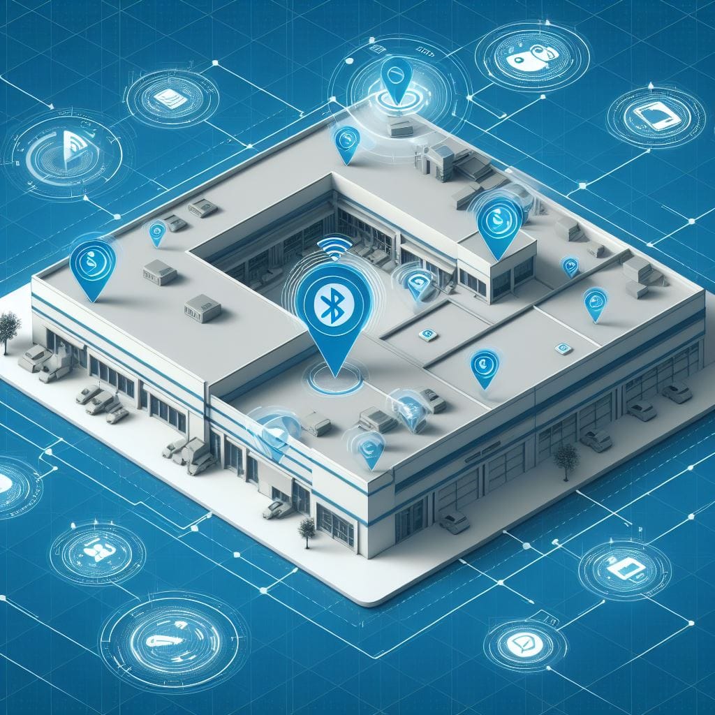 Géolocalisation Balises Bluetooth Beacon PTI-DATI doomap