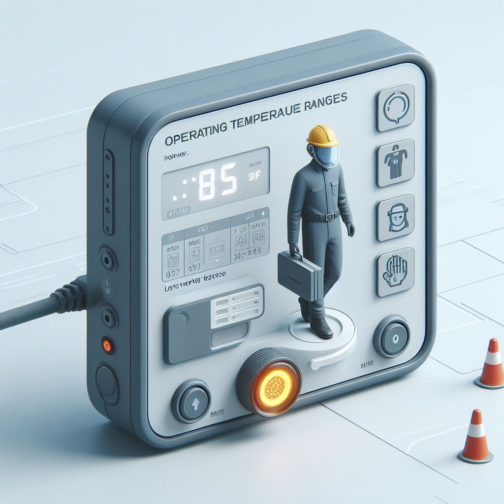 Boitier de mesure des plages de température